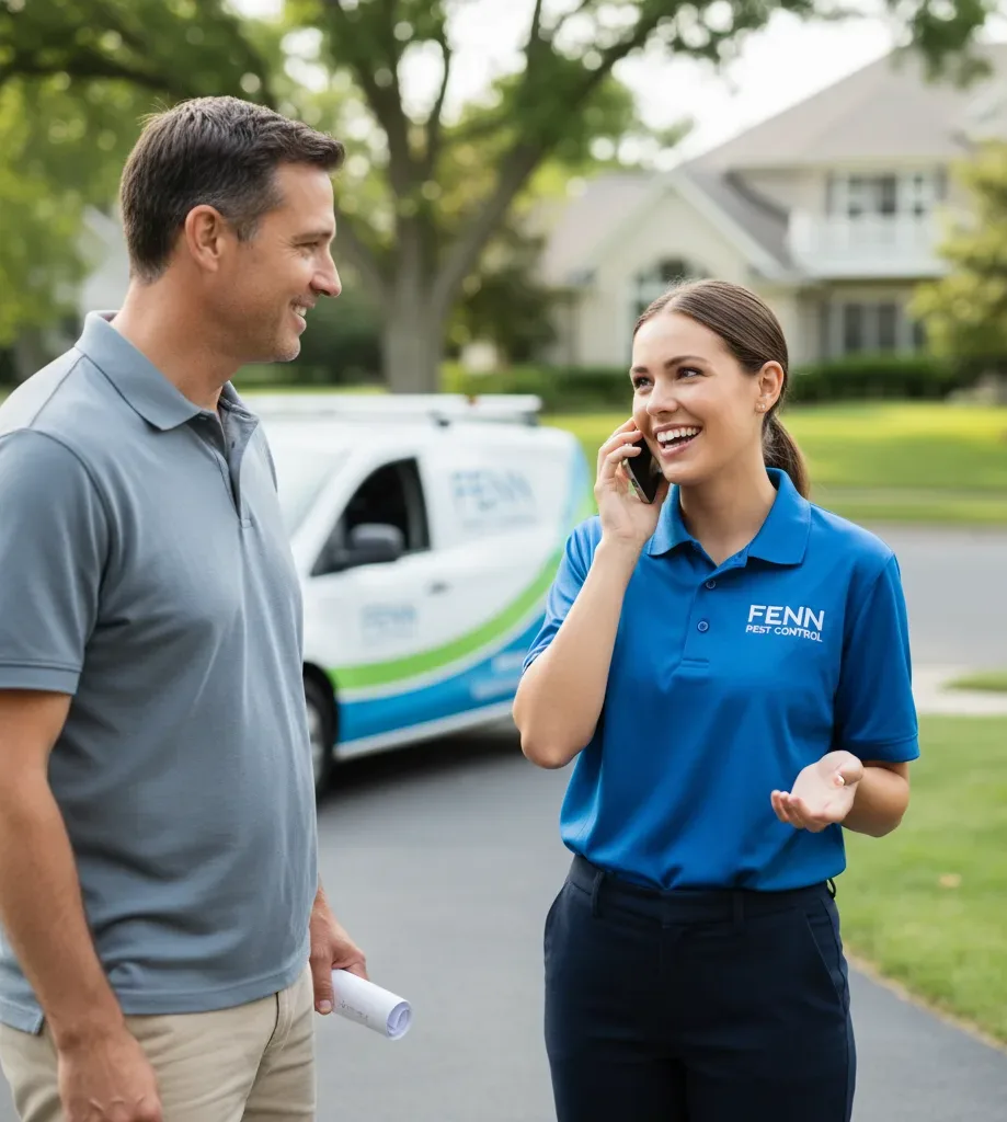 Fenn Pest Control customer support in Gordon